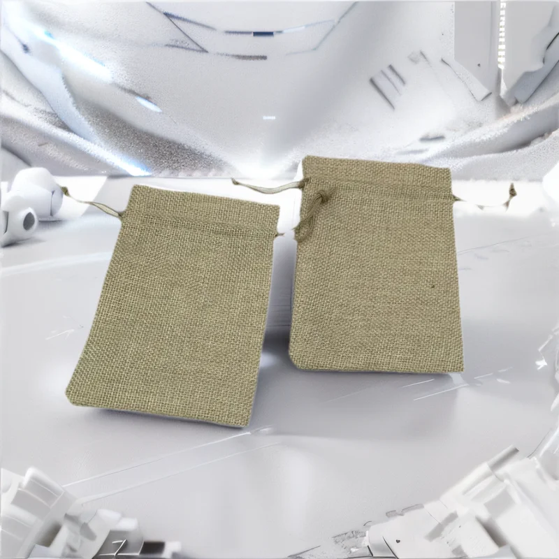 Jute Bag Packaging - 10x14 cm 300 pezzi Sacchetti di