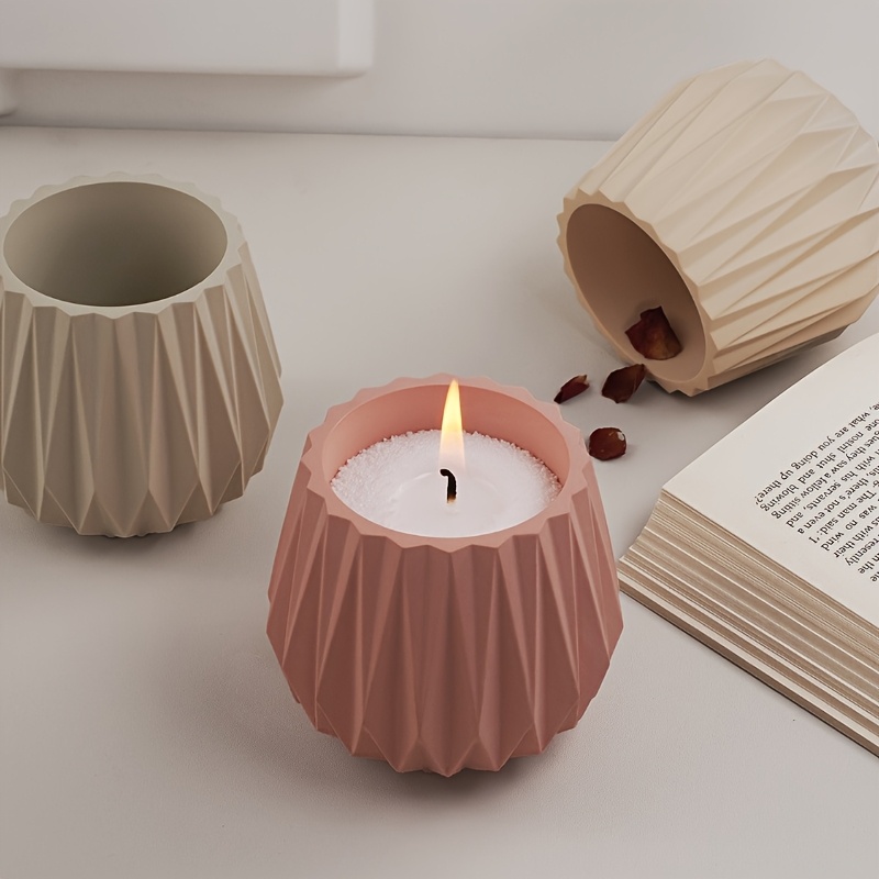 Candle Making Guide - Stampo in silicone per portacandele con
