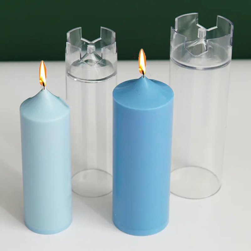 Candle Making At Home - Stampo per candele con cilindro a