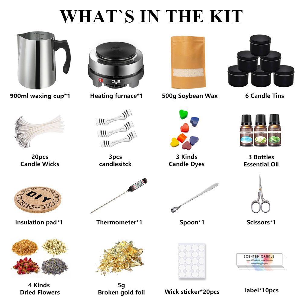 Kit per realizzare candele, ki - Candle Making Kit For Beginners recensione e prezzo