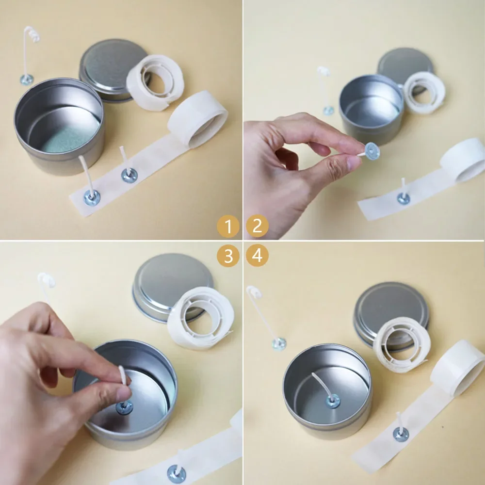 100 punti/rotolo adesivi stopp - Adhesive Dot Wick recensione e prezzo