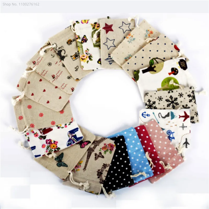 100 pezzi piccolo sacchetto di - Jute Bag Packaging recensione e prezzo