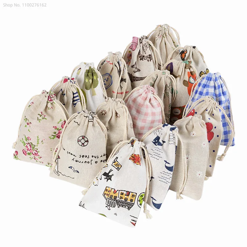 100 pezzi piccolo sacchetto di - Jute Bag Packaging recensione e prezzo
