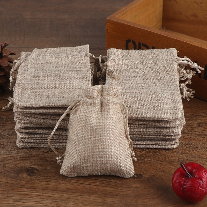 50 PZ 13X18/10X15/9X12/7X9 CM  - Jute Bag Packaging recensione e prezzo
