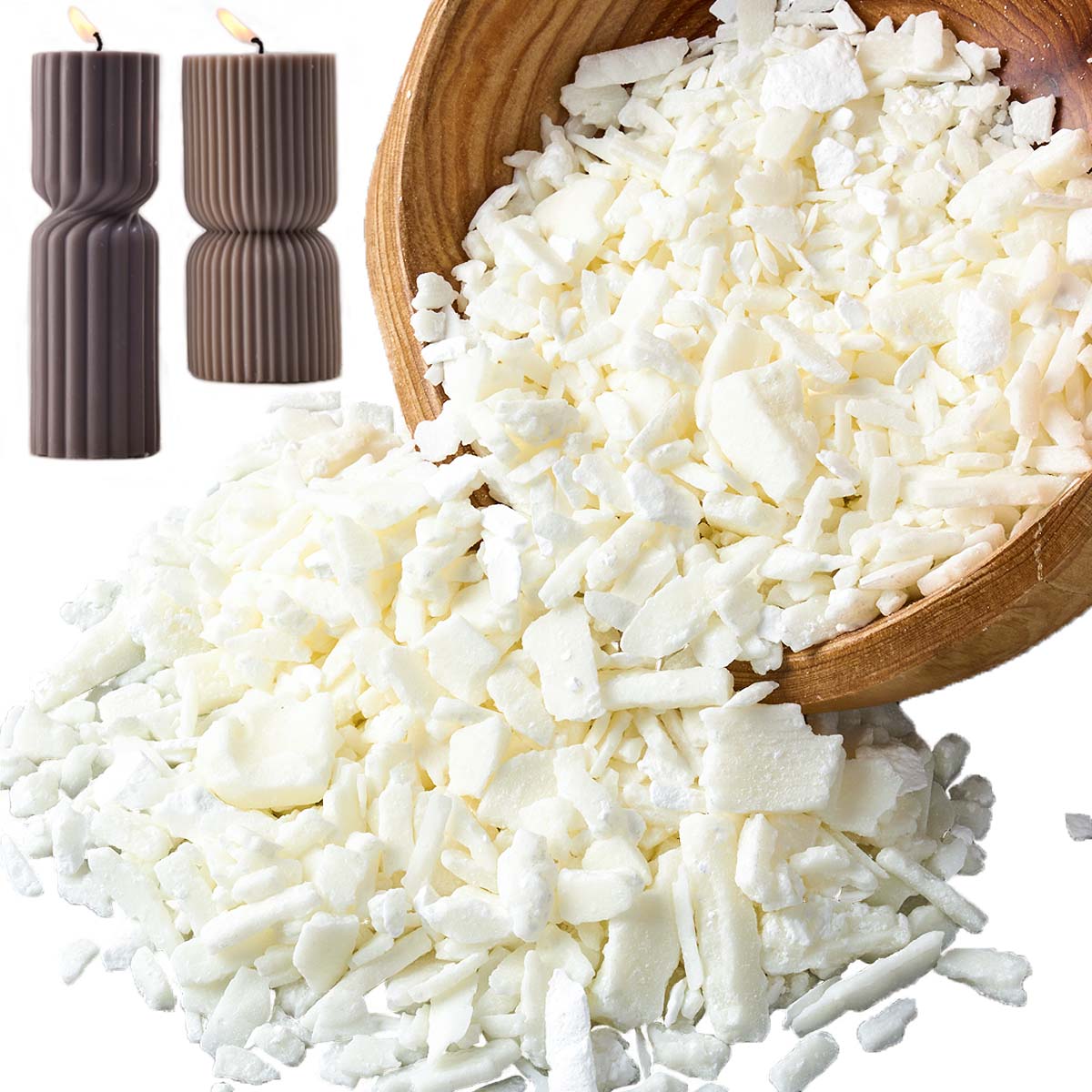 1 libbra di cera di soia bianc - Candle Making At Home recensione e prezzo