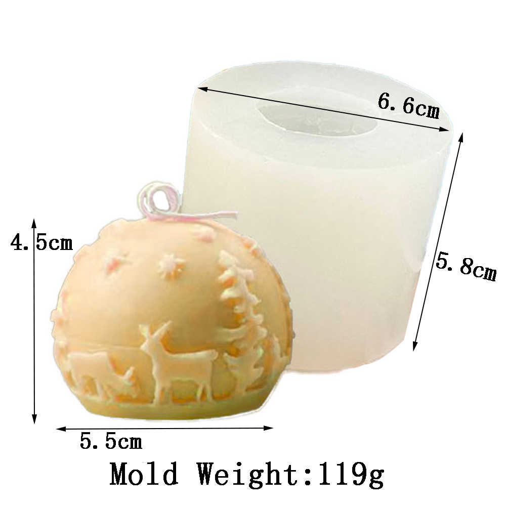 Stampo per candele natalizie S - Xmas Candle Making recensione e prezzo