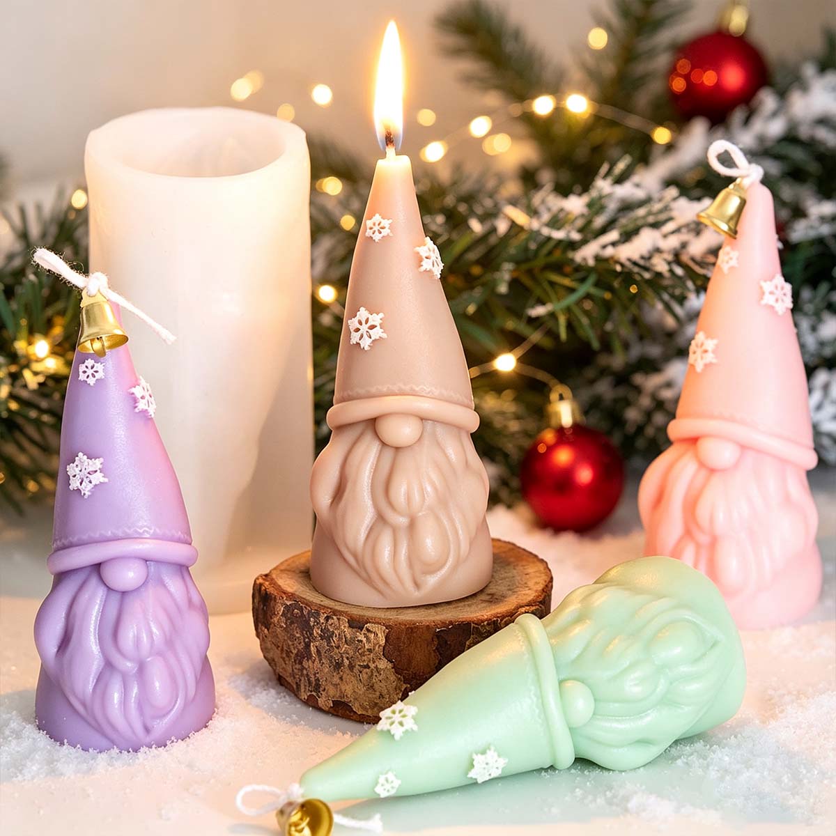 Stampo in Silicone per Candele - Xmas Candle Making recensione e prezzo