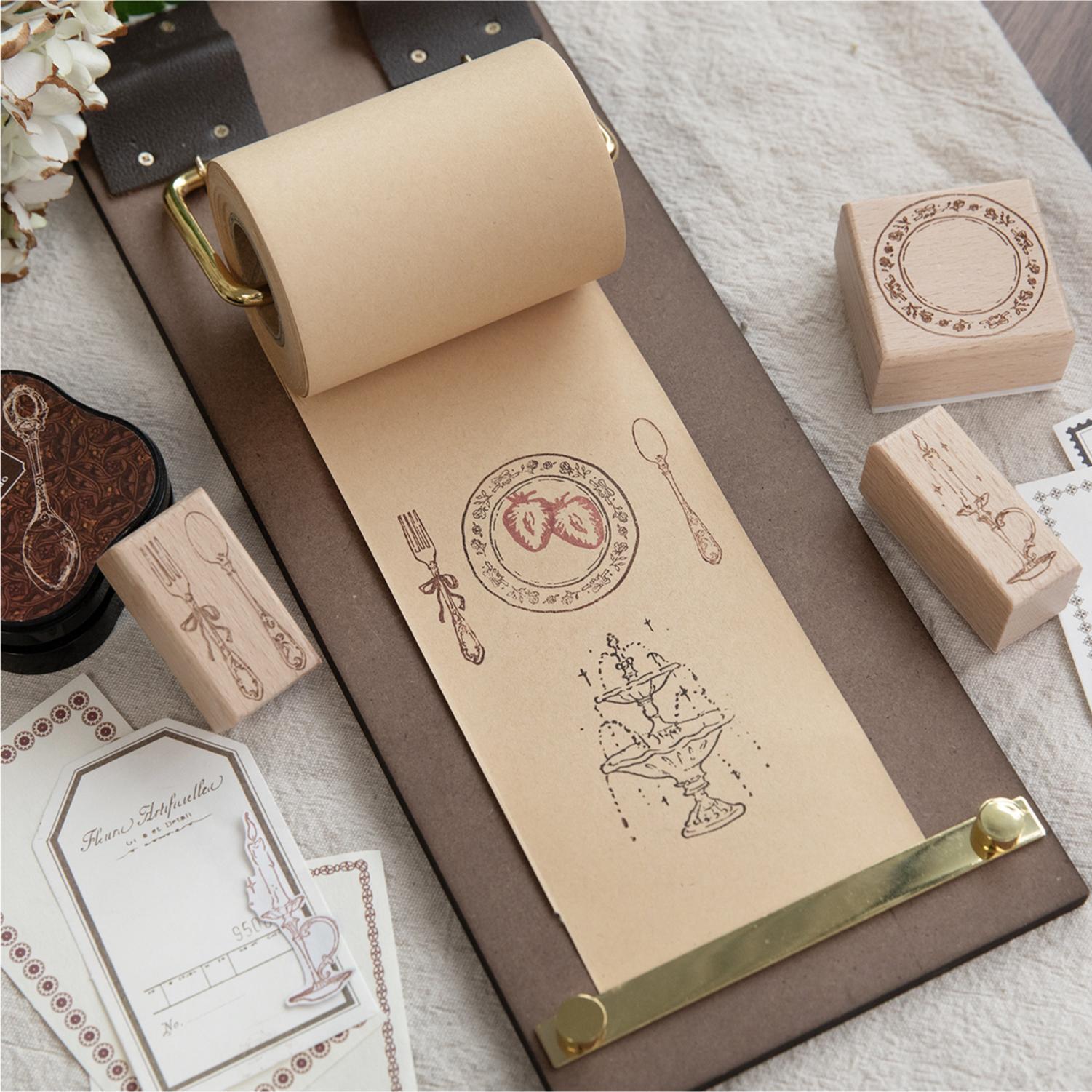 Timbro in legno con design a c - Candle Making At Home recensione e prezzo