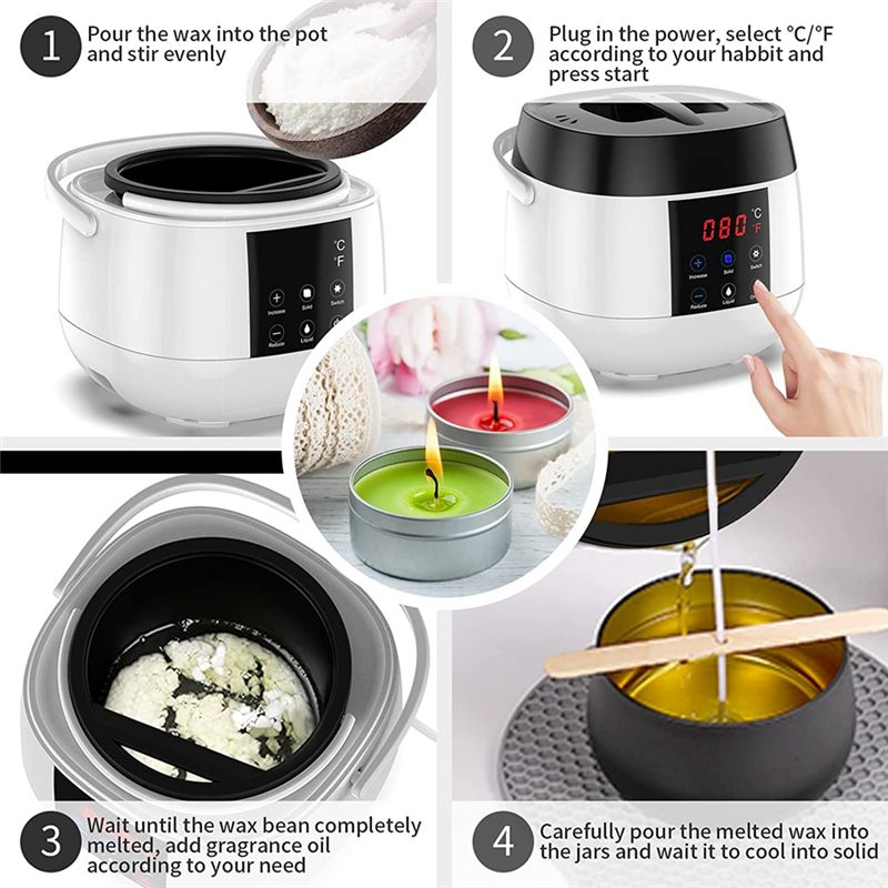 AEE4-Fornello per sciogliere l - Candle Making For Beginners recensione e prezzo