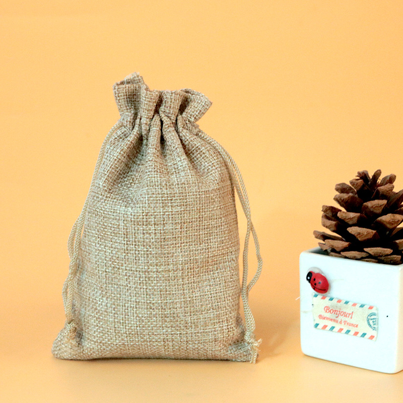 50 pezzi/lotto 7x9 9x12 10x14  - Jute Bag Packaging recensione e prezzo