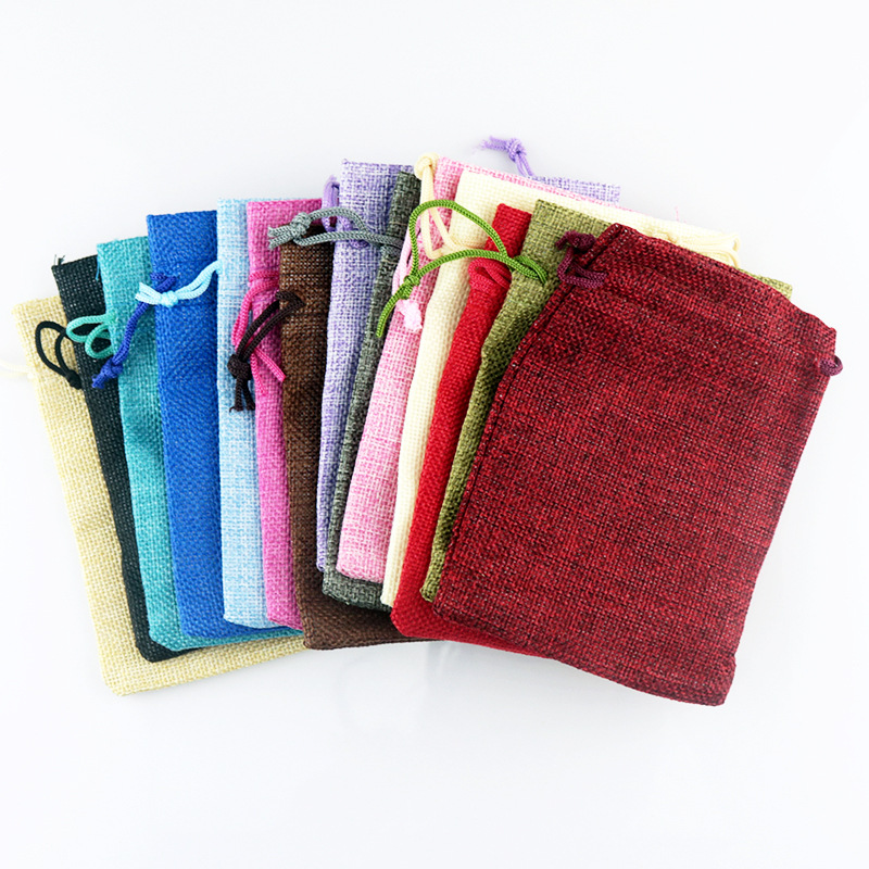 50 pezzi/lotto 7x9 9x12 10x14  - Jute Bag Packaging recensione e prezzo