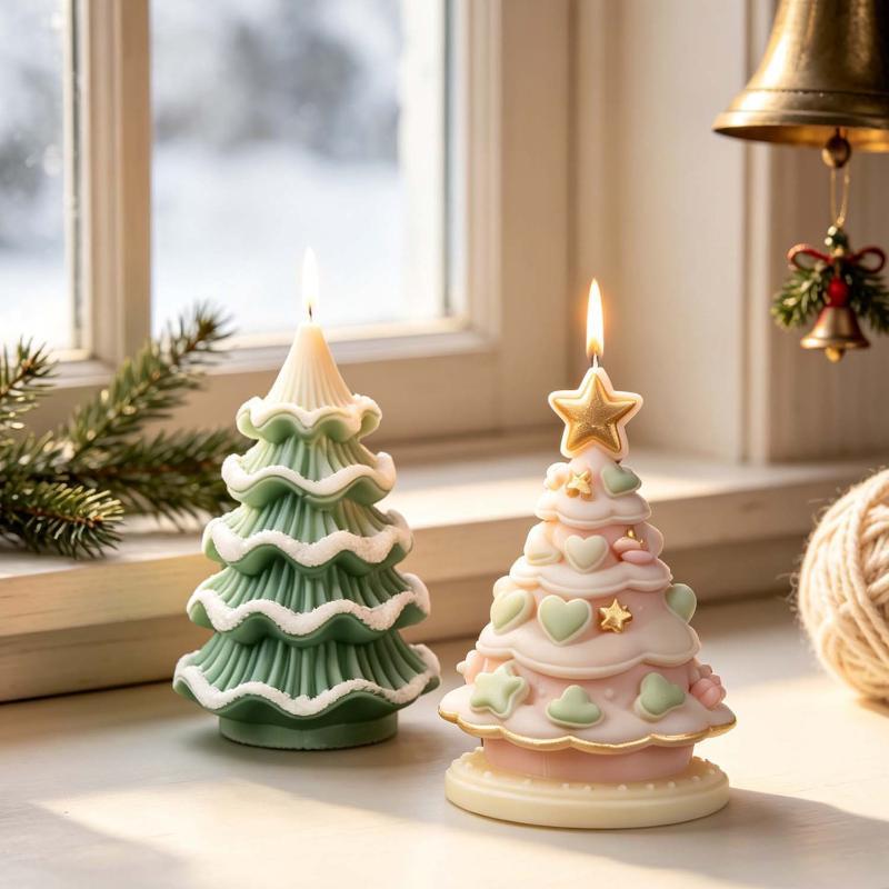 Stampo in Silicone per Albero  - Xmas Candle Making recensione e prezzo