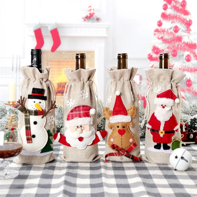 Natale pupazzo di neve babbo n - Jute Bag Packaging recensione e prezzo