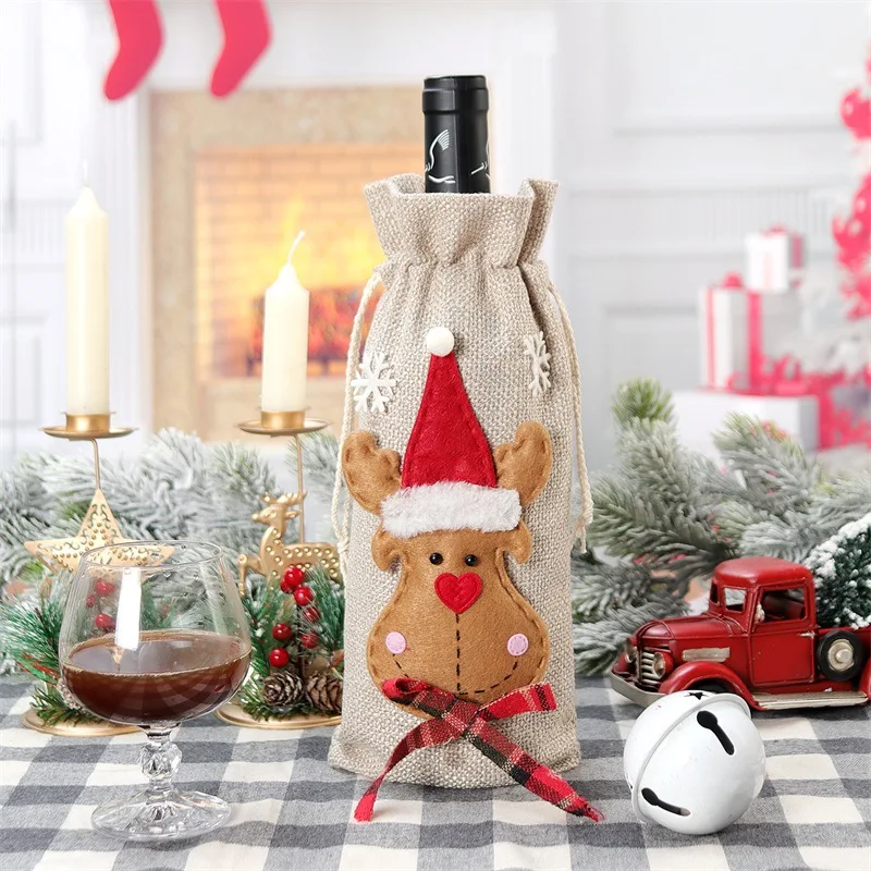 Natale pupazzo di neve babbo n - Jute Bag Packaging recensione e prezzo