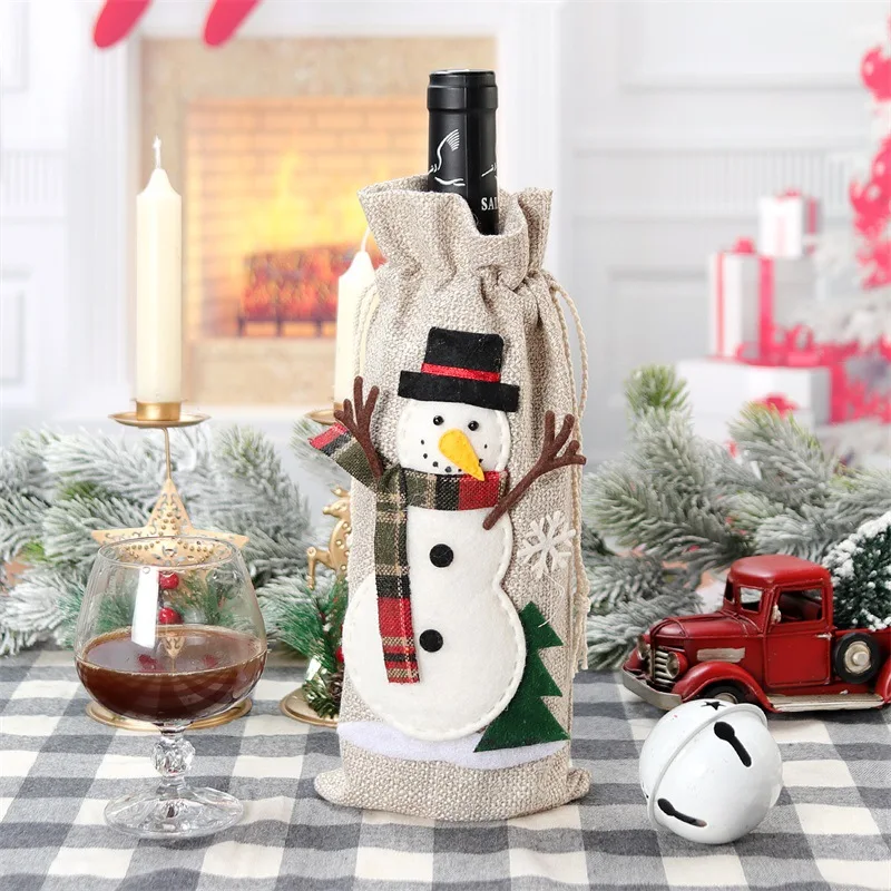 Natale pupazzo di neve babbo n - Jute Bag Packaging recensione e prezzo