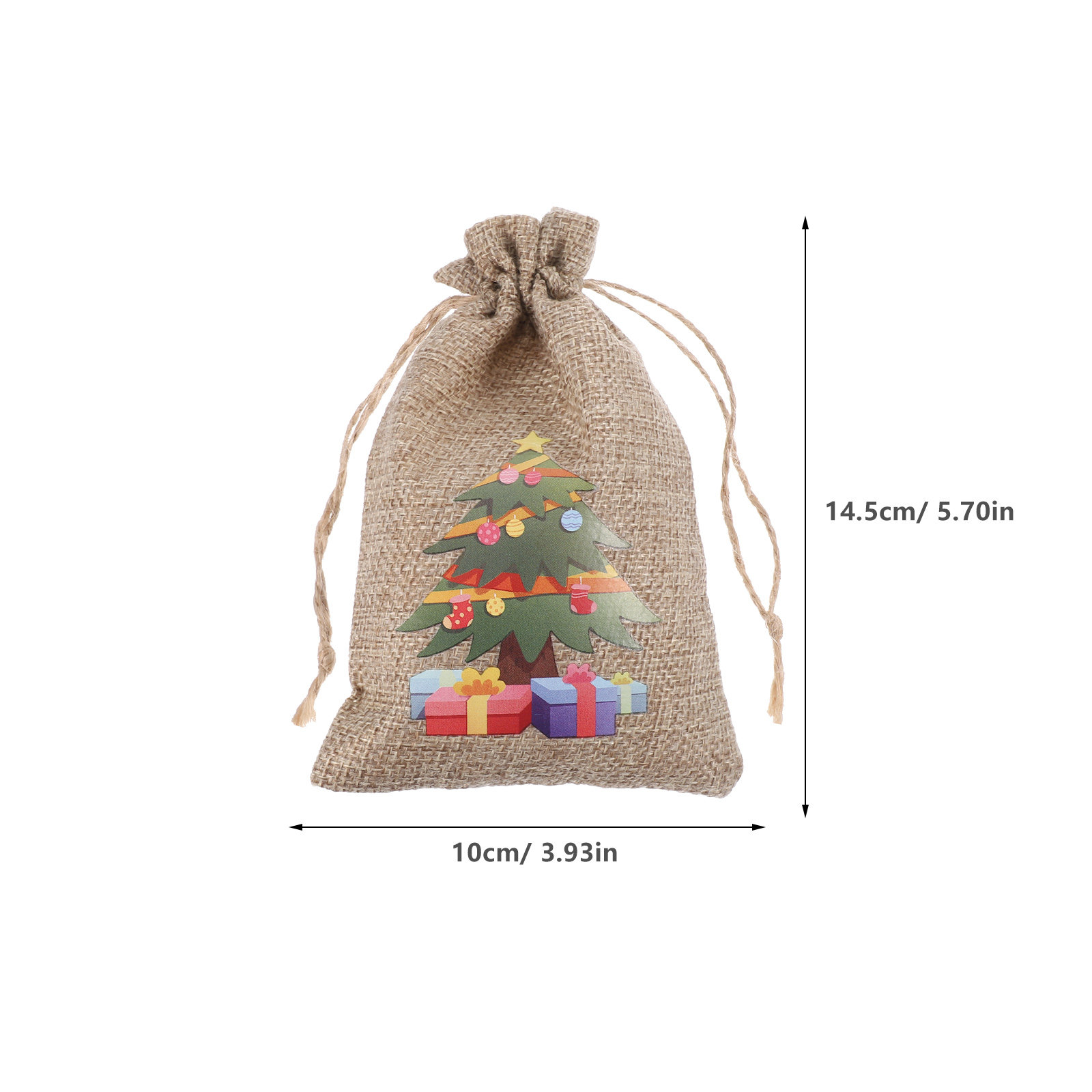 Set di Sacchetti Regalo Natali - Jute Bag Packaging recensione e prezzo
